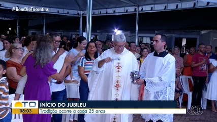 Tradição católica que ocorre a cada 25 anos, Jubileu é celebrado em Palmas