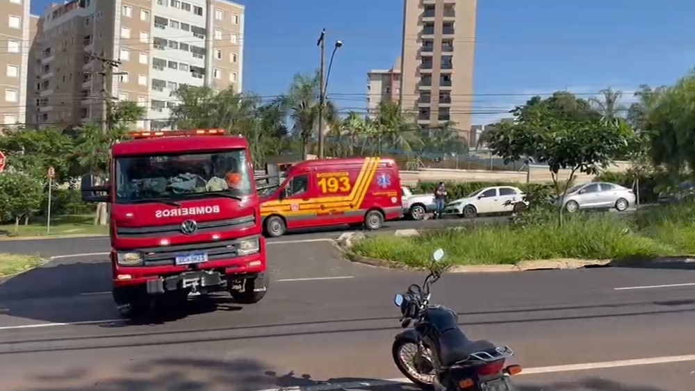 Princípio de incêndio gera correria e evacua prédio comercial em Ribeirão Preto