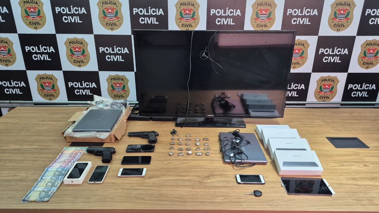 Polícia prende quadrilha suspeita de invadir escola, fazer dois reféns e roubar eletrônicos em Itapetininga