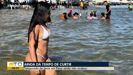 Temporada de praias segue com atrações para turistas e visitantes em Peixe