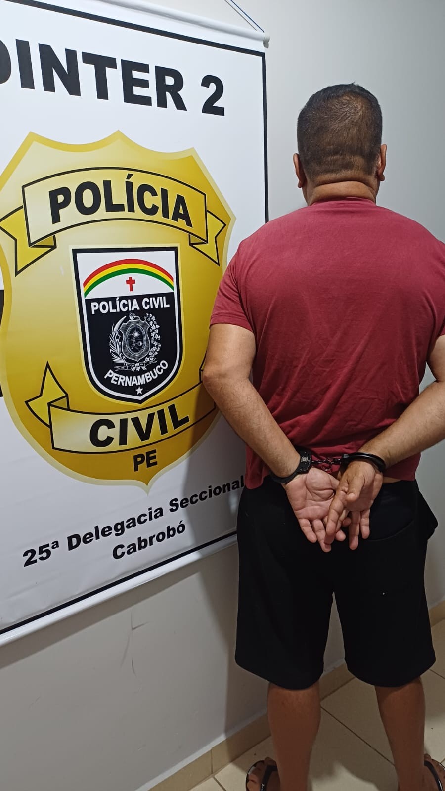Homem é preso em flagrante por descumprir medida protetiva em Cabrobó