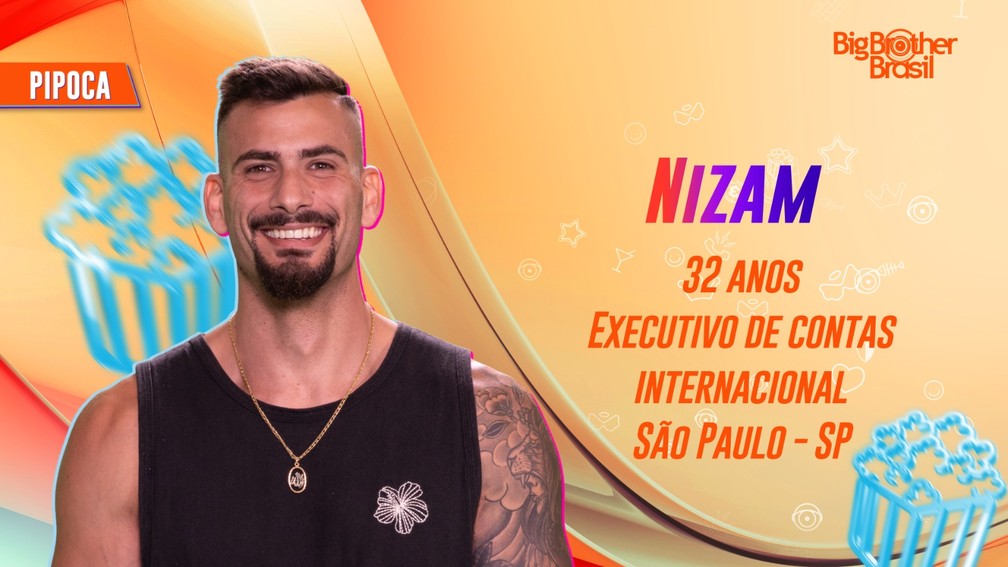 Nizam no 'BBB 24' — Foto: Divulgação