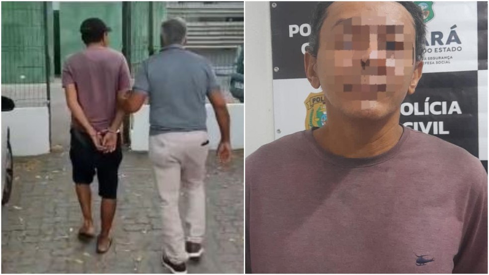 Homem é preso por tentar matar adolescente que estava namorando a ex dele. — Foto: Reprodução