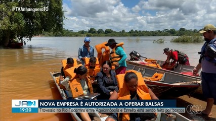 Nova empresa é autorizada a fazer travessia entre as margens do Rio Tocantins