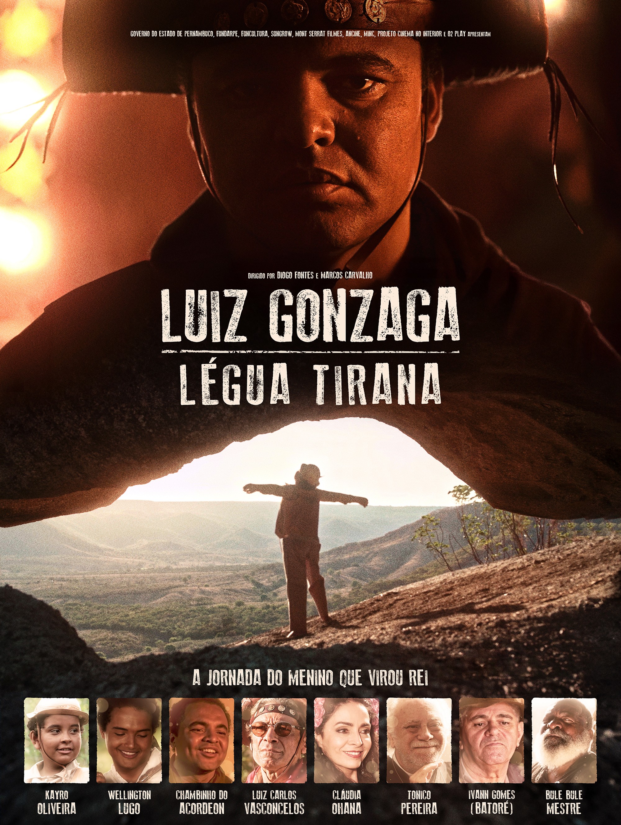 Cinebiografia de Luiz Gonzaga ganha cartaz oficial a um mês da estreia