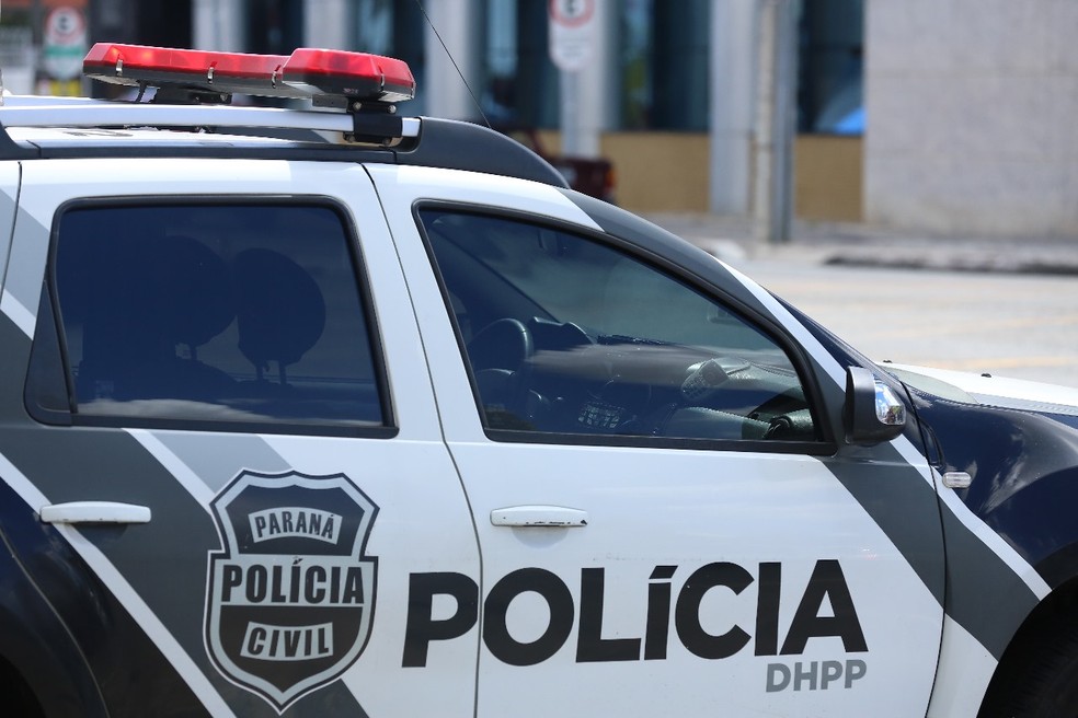 Viatura da Polícia Civil do Paraná DHPP — Foto: Giuliano Gomes/PR Press