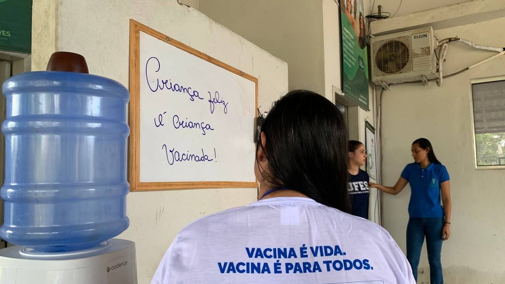 Projeto leva vacinação para crianças e adolescentes em territórios quilombolas no Norte do Espírito Santo. — Foto: Sesa/ES