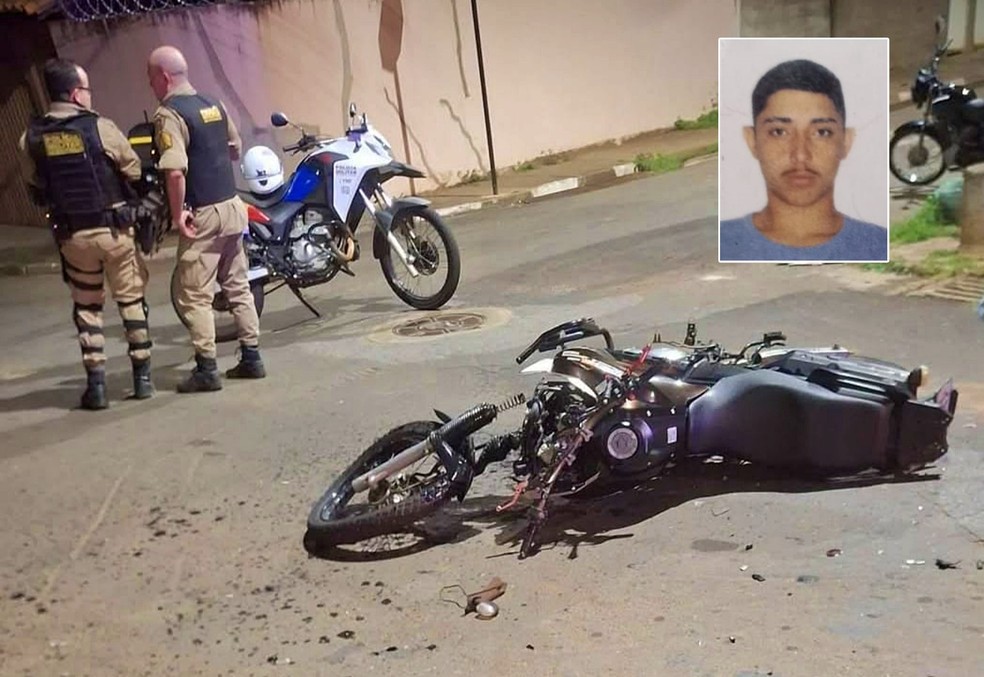 João Eduardo Fonseca Lima, de 19 anos, morreu em acidente de moto em Passos (MG) — Foto: Reprodução redes sociais/reprodução documento