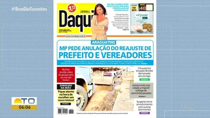 Confira os assuntos em destaque no Jornal Daqui