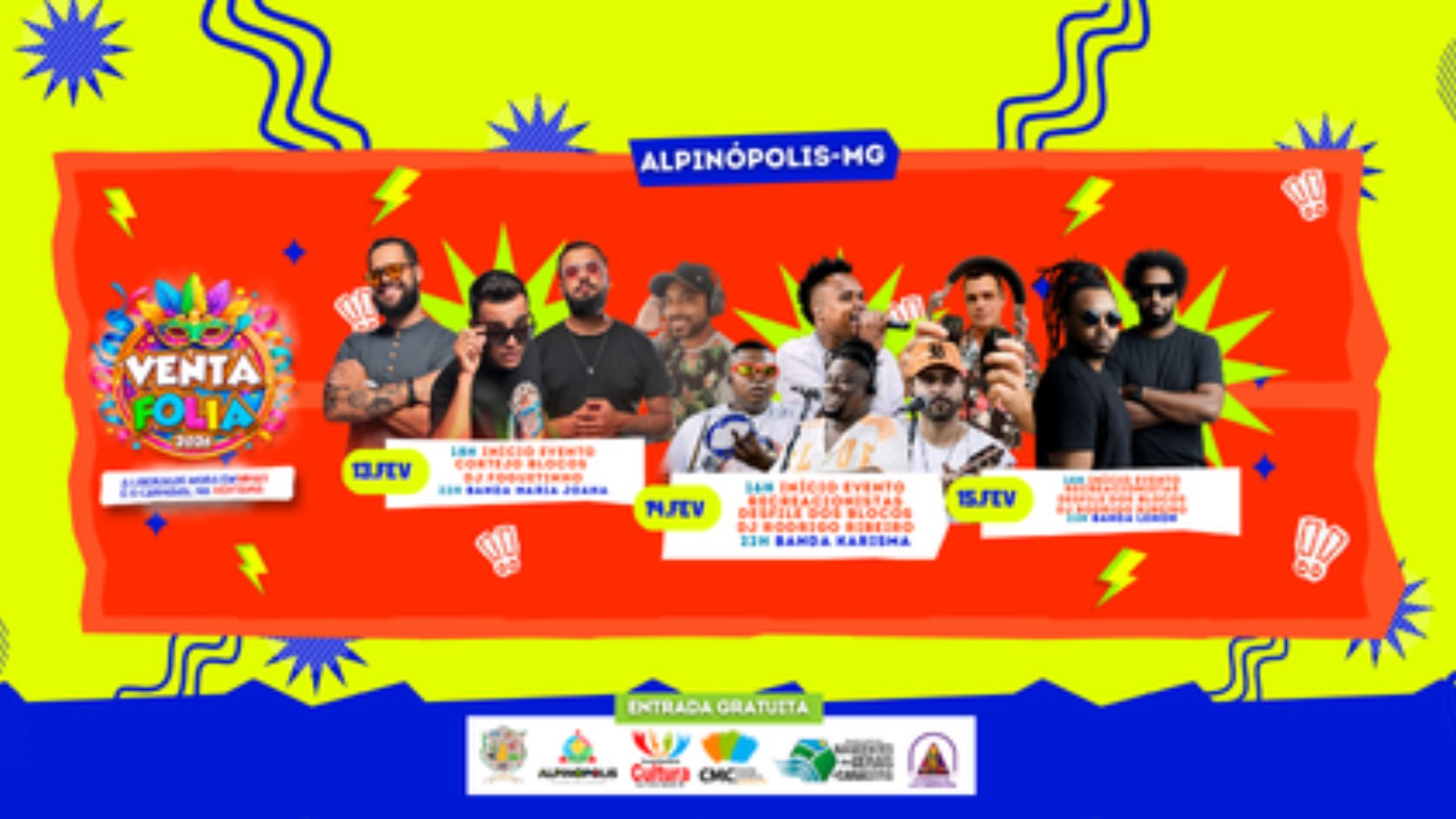 4º Ventafolia: “A liberdade mora em Minas e o carnaval na ventania”