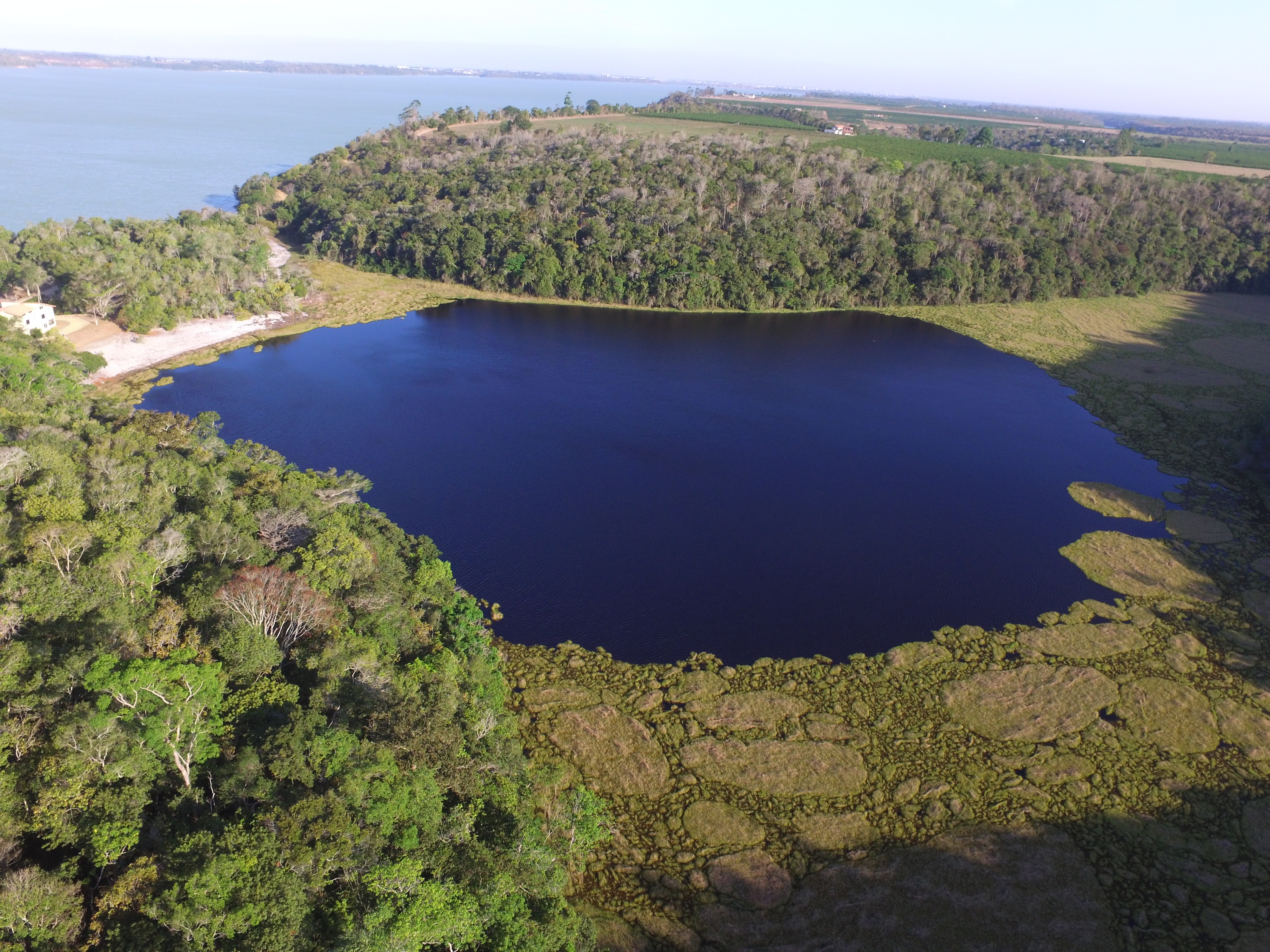 Lagoa da Estaca, em Linhares, no Norte do Espírito Santo