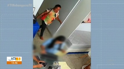 Câmeras de segurança registram momento que mulher furta dinheiro de uma loja em Paraíso