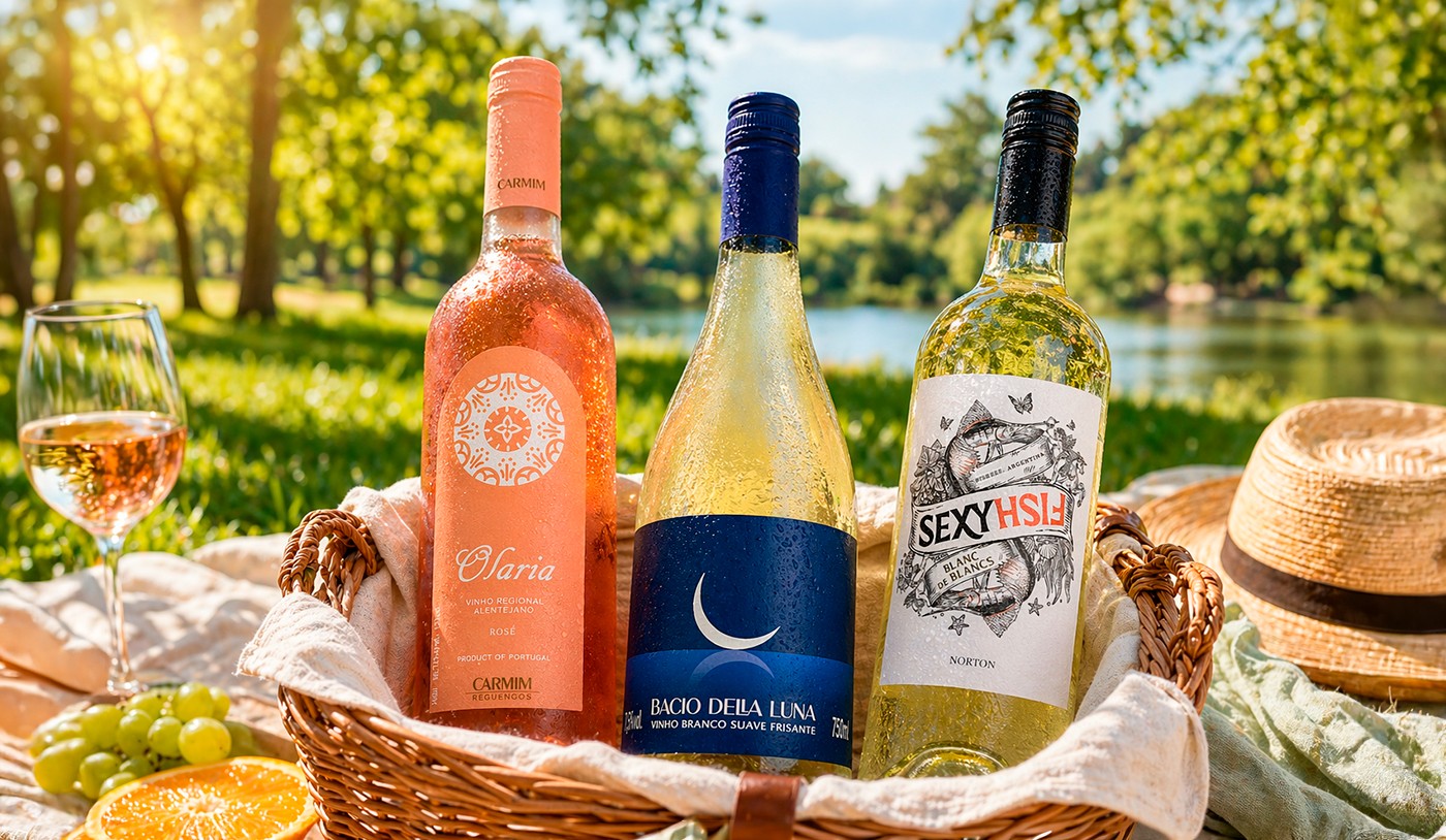 Os melhores vinhos para um piquenique no parque