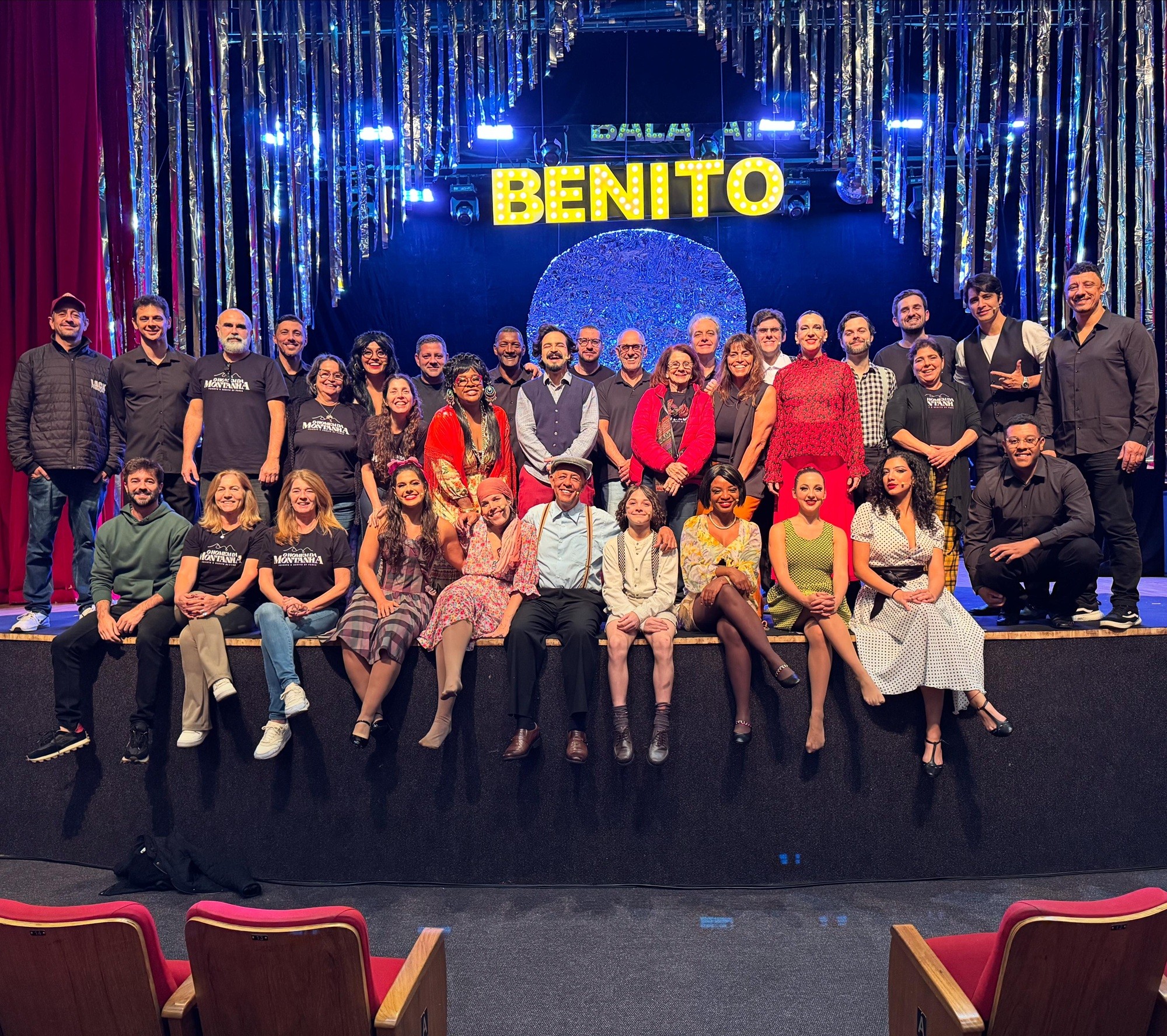Espetáculo friburguense fez homenagem a Benito Di Paula: 'Ele era um menino do nosso bairro', contou o diretor