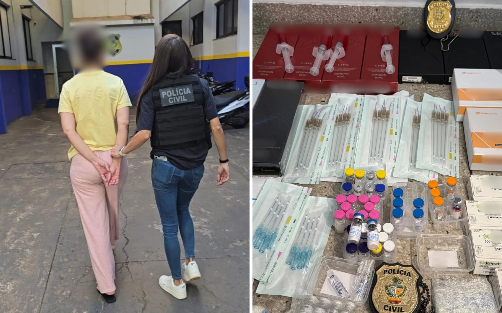 Fisioterapeuta suspeita de mutilar pacientes: mulher é presa suspeita de fornecer medicamentos irregulares para os procedimentos