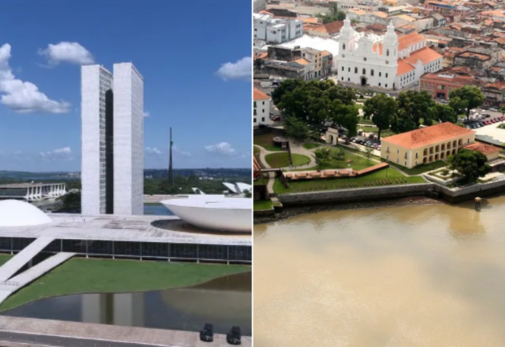 Câmara aprova transferência simbólica da capital do Brasil para Belém durante a COP-30 — Foto: Reprodução/ Oswaldo Forte / O Liberal