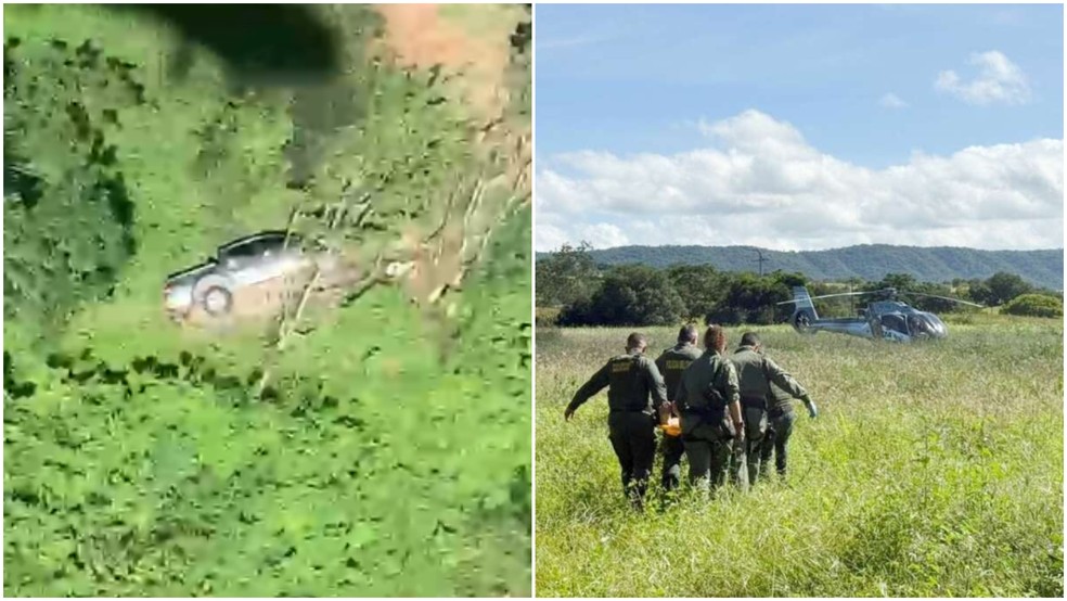 Policial militar é resgatado com vida após passar mais de 24h preso às ferragens de carro capotado, no Ceará — Foto: Reprodução