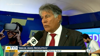 'Brasil mais produtivo' será apresentado no 'Palmas Summit'