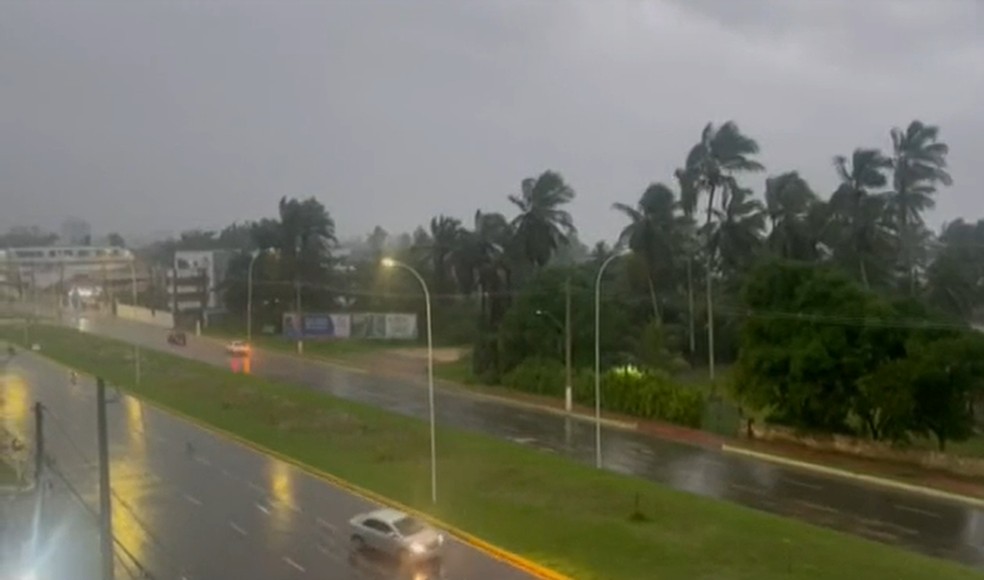 Defesa Civil de Ilhéus emite alerta de chuvas fortes até o final de semana — Foto: Reprodução/TV Bahia