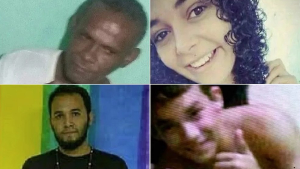 Jheyderson de Oliveira, acima à direita, foi uma das vítimas de ritual macabro em Iguatu; dupla ainda fez outras três vítimas — Foto: Reprodução