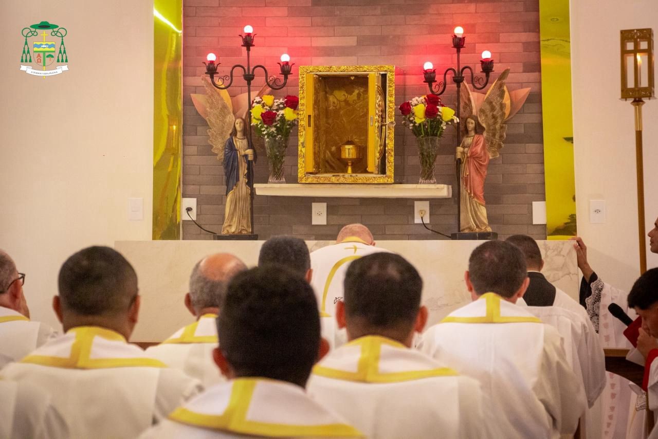 Igreja Matriz de Santa Isabel é reaberta para fiéis após período de reforma em Terra Santa