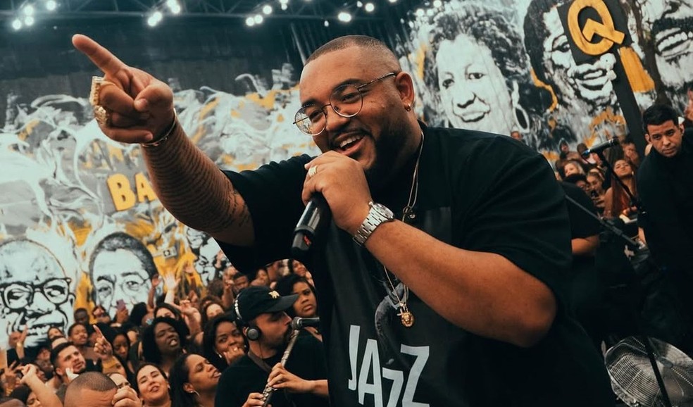 Cantor de samba Tiee — Foto: Reprodução