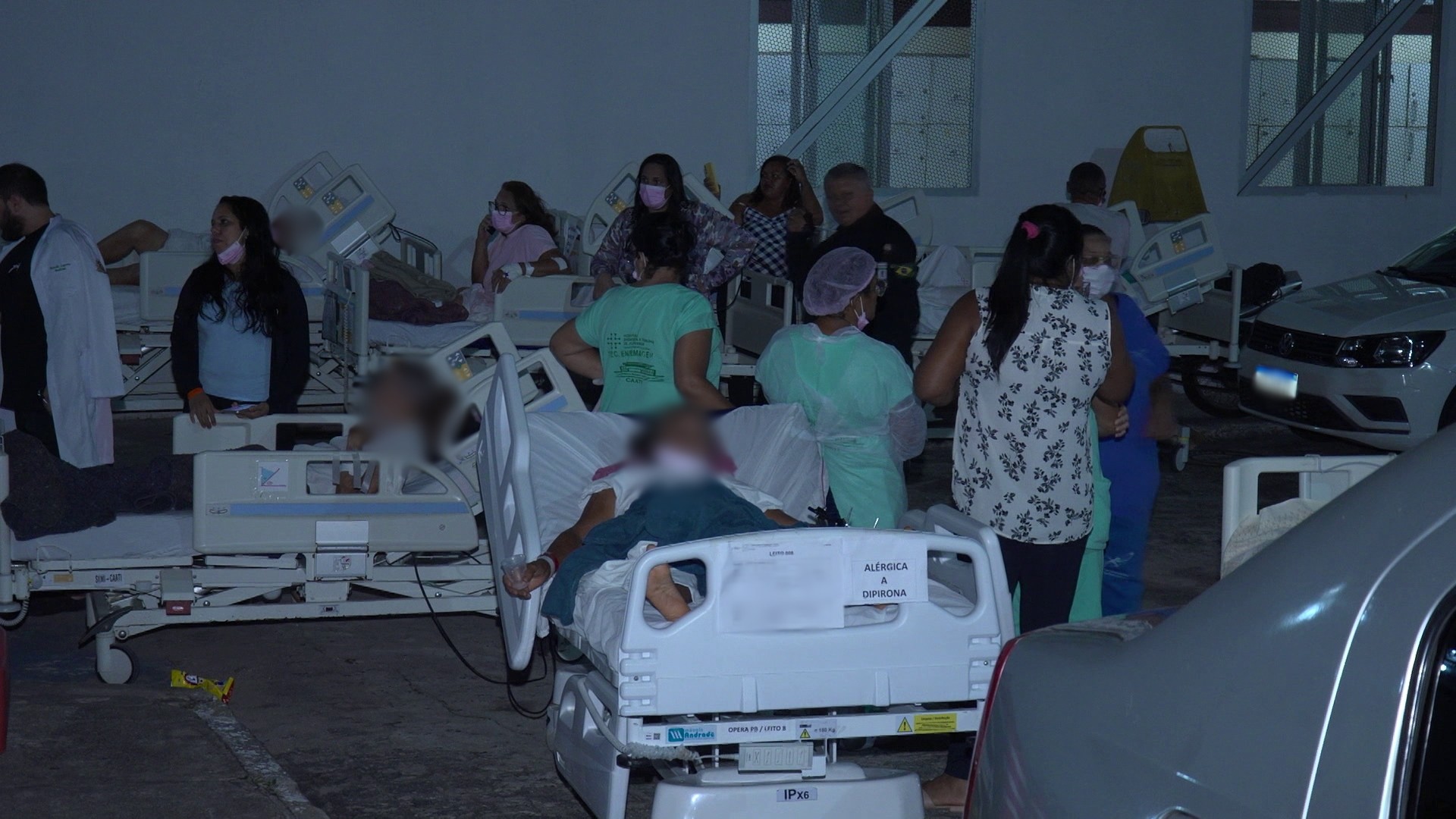 Mais de 70 pacientes são transferidos após princípio de incêndio no Hospital de Trauma de João Pessoa