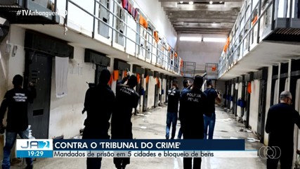 Operação cumpre mandados contra o Tribunal do Crime