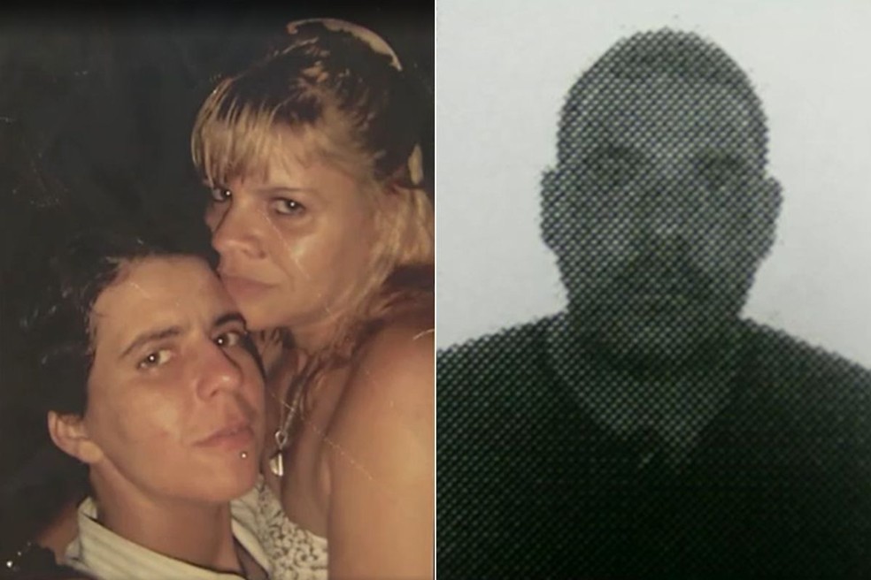 Acusadas são mãe da vítima Ana Luiza Ferreira (à esquerda), a companheira dela Elizabeth Fernandes e o ex-marido Carlos José Bento de Souza (à direita) — Foto: Reprodução/TV Tribuna