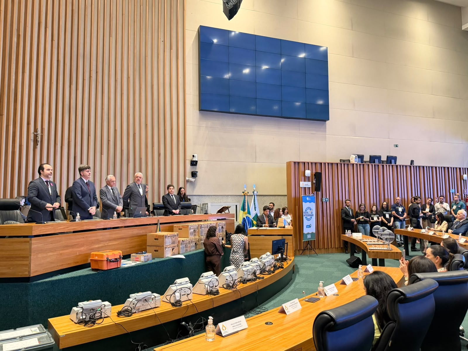 TRE-DF realiza audiência pública para sorteio das urnas que serão auditadas nas Eleições 2026