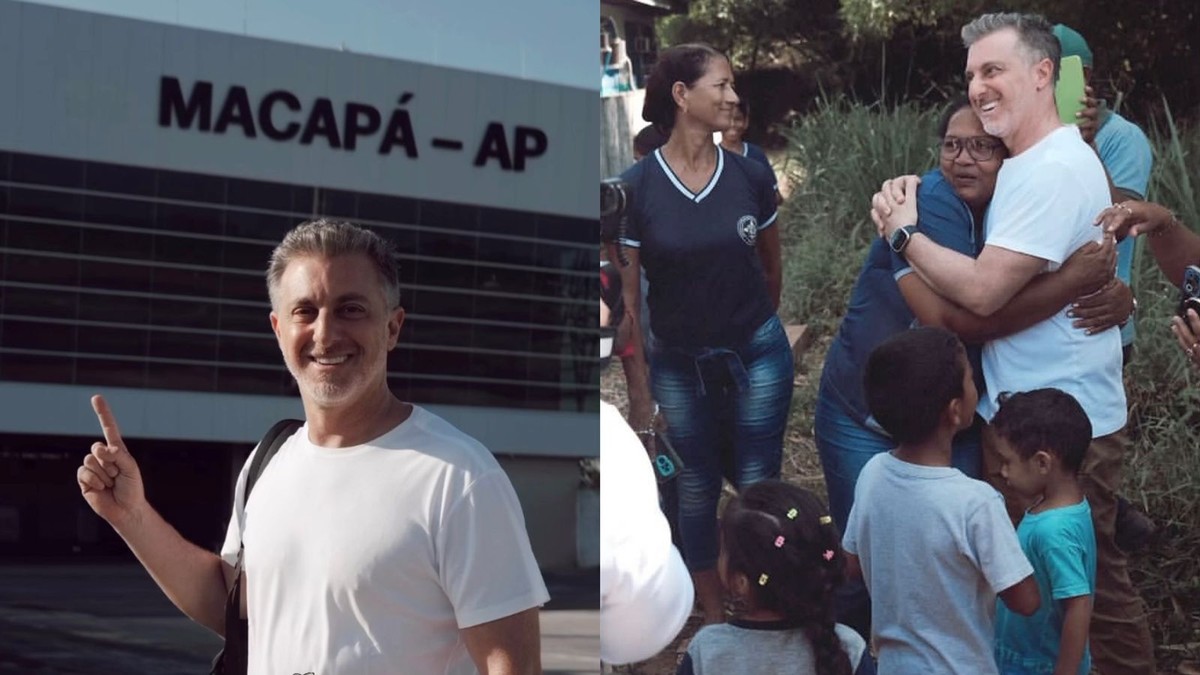 Luciano Huck visita a fronteira entre Brasil e Guiana Francesa em ação do Exército com indígenas | Amapá