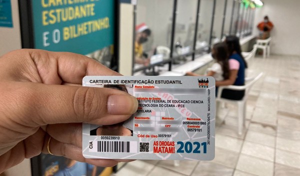Carteira de estudante 2022 vale a partir desta sexta em Fortaleza