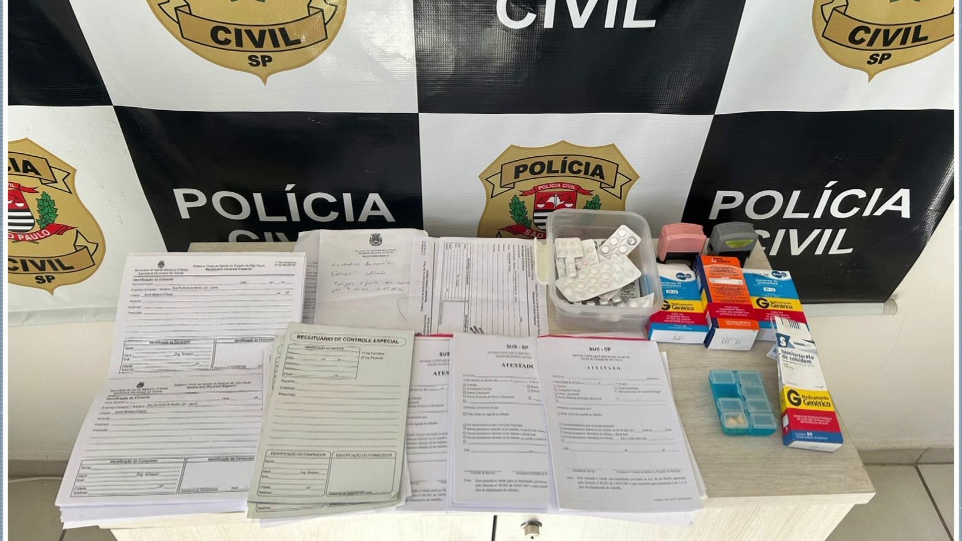 Polícia indicia enfermeira suspeita de falsificar receitas e furtar medicamentos em Campinas
