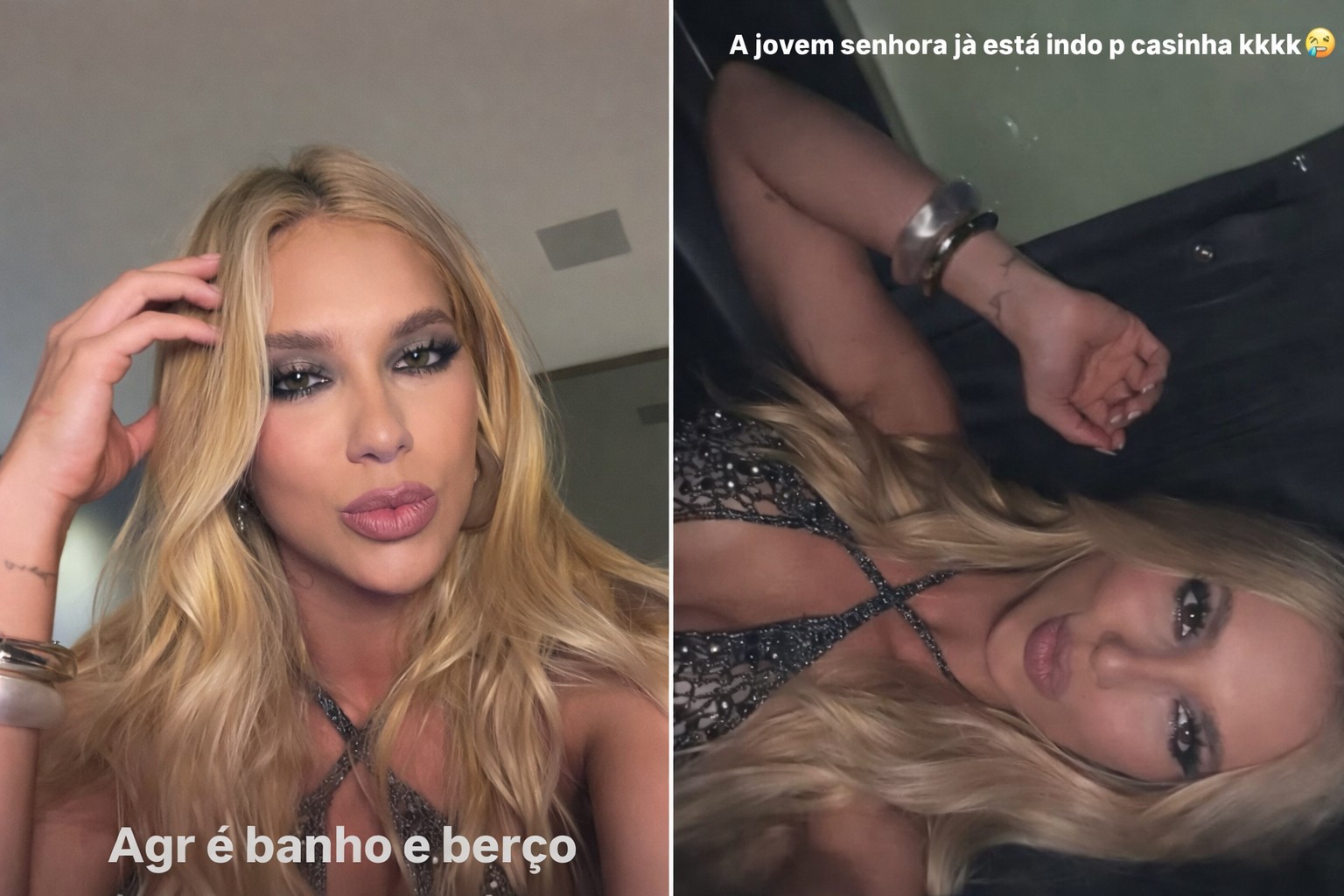 Virginia não resiste ao cansaço e deixa Sapucaí mais cedo no Desfile das Campeãs do Carnaval do Rio