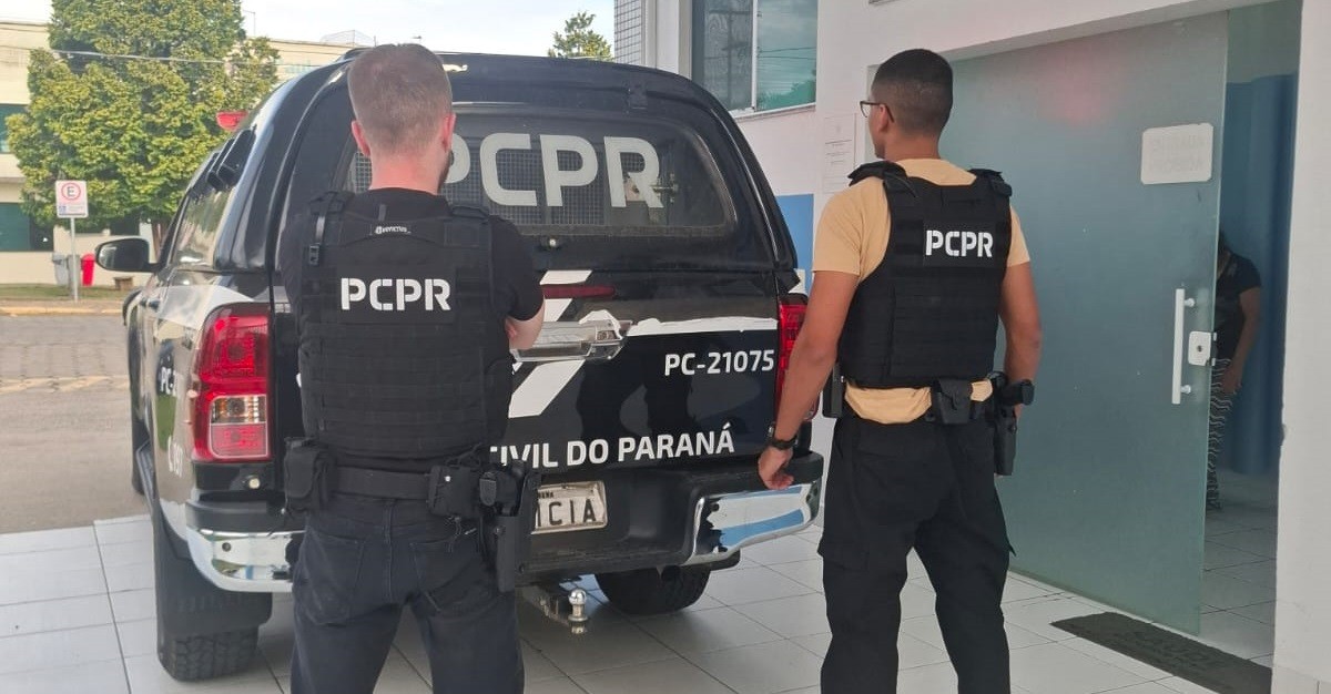 Homem é preso por tentar matar a ex a espancando e jogando em rio com ajuda de parente e amigo, no PR
