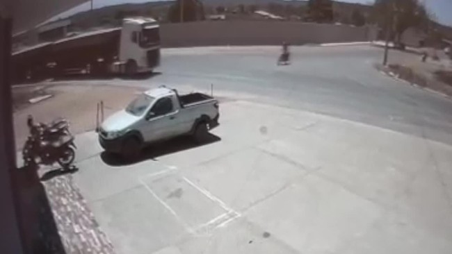 Vídeo mostra momento de acidente em Baixa Grande do Ribeiro