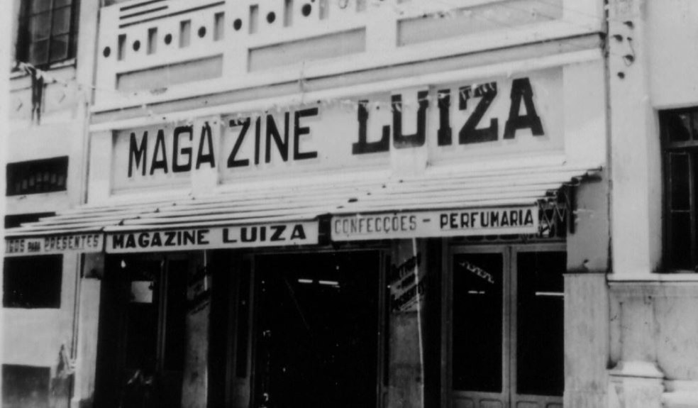 Primeira unidade do Magazine Luiza, no Centro de Franca (SP) — Foto: Arquivo EP