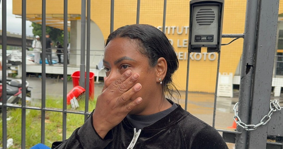 Josélia Calixta, mãe de um dos mortos na megaoperação da polícia no Rio — Foto: Rafael Nascimento/g1