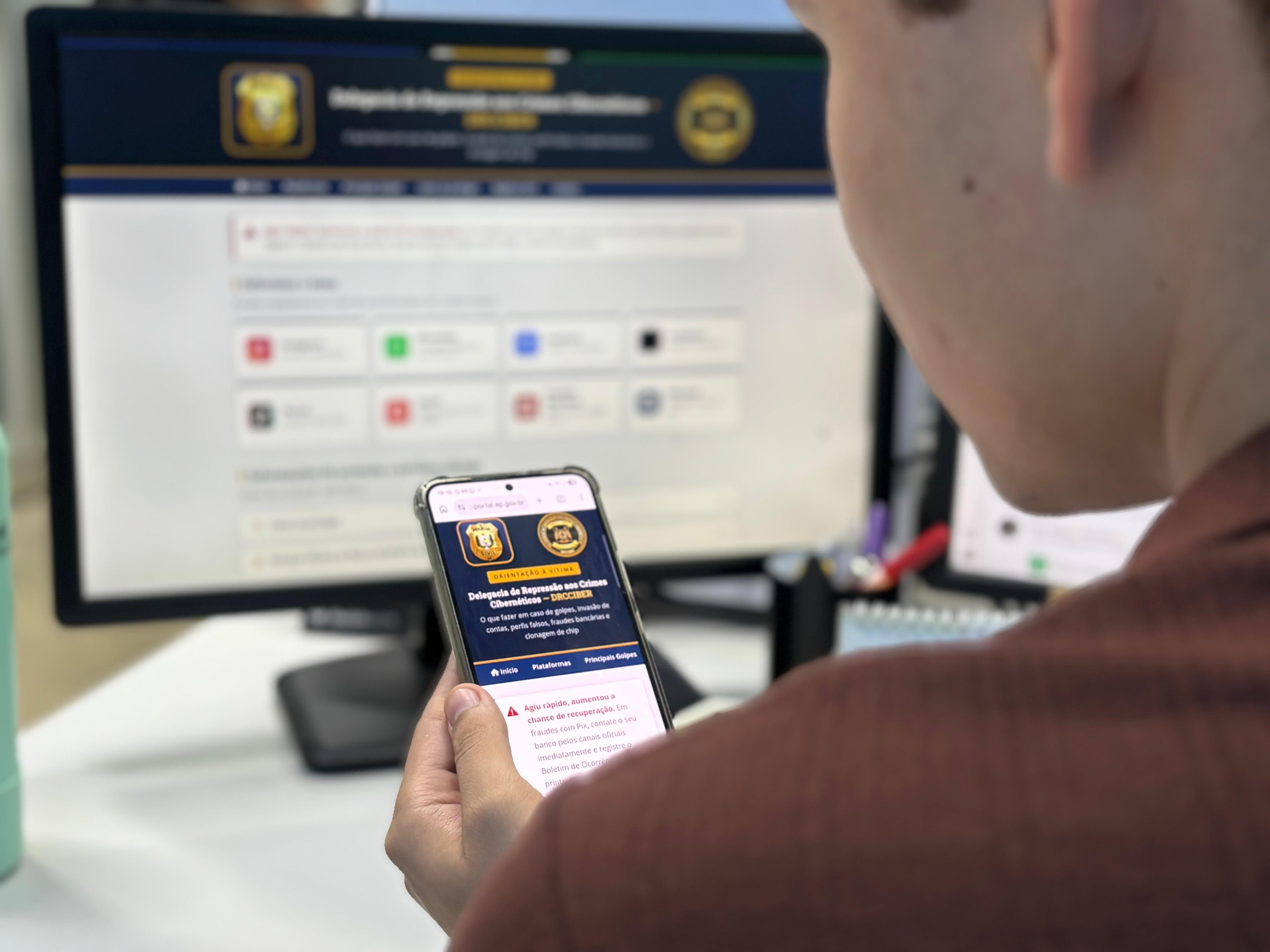 Caiu em um golpe virtual? Polícia Civil do AP lança ferramenta para orientar vítimas; veja como acessar