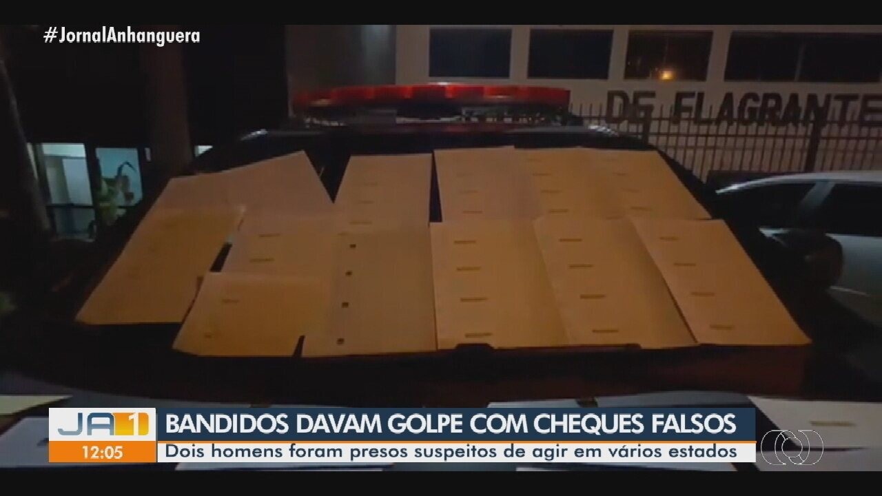 Golpe do cheque falso: Dupla suspeita de cometer crimes em vários ...