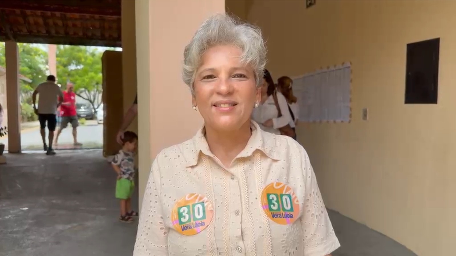 Vera Lúcia (Novo) vota em Fortaleza