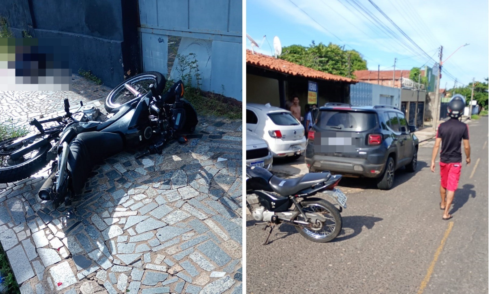 Motociclista morre após colisão com carro em cruzamento na Zona Norte de Teresina 