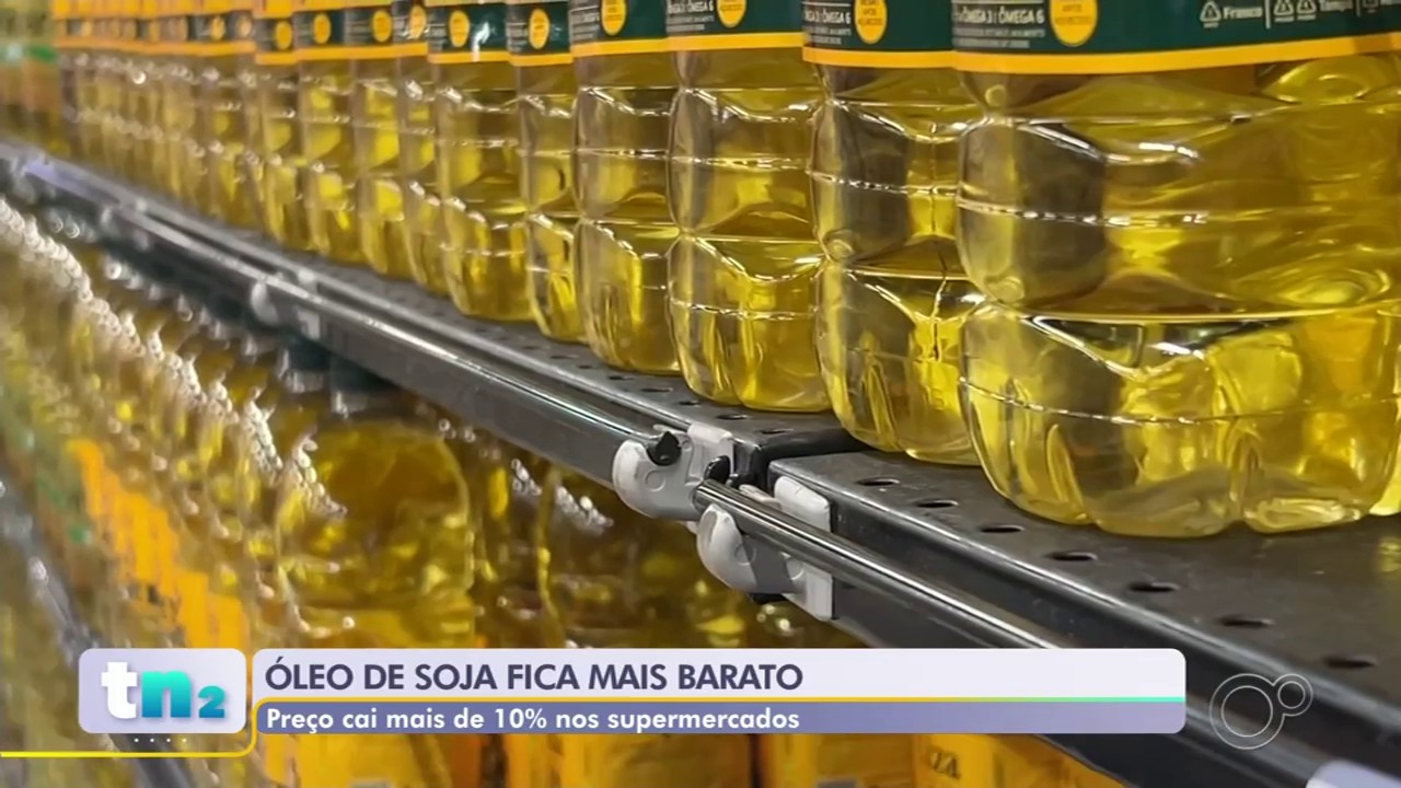Com safra recorde, preço do óleo cai mais de 10% em supermercados do interior de SP