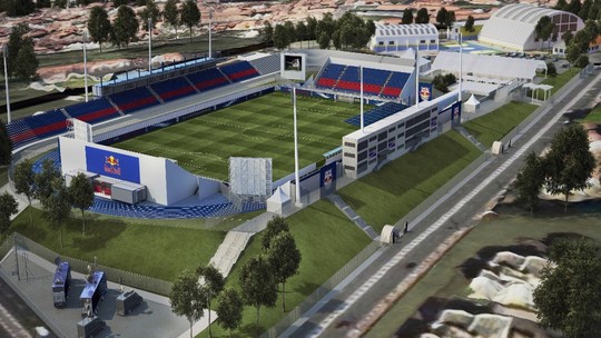 Arena do Bragantino vai ter projeto readequado para comportar 20 mil torcedores - Foto: (Divulgação)
