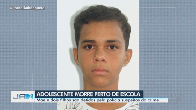 Briga termina com estudante morto na porta de escola em Anpolis