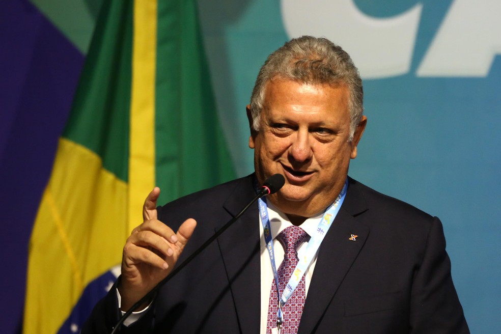O presidente da Caixa, Carlos Vieira Fernandes,  uma indicao de Arthur Lira que ser mantida no cargo.  Foto: Ftima Meira/Futura Press/Estado Contedo