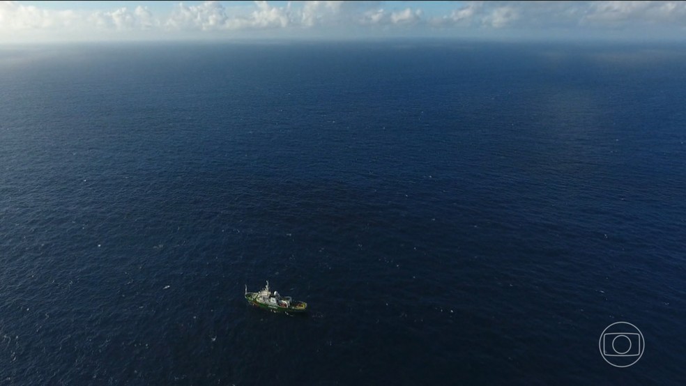 Governo quer explorar petróleo na bacia da Foz do Amazonas — Foto: Jornal Nacional/ Reprodução