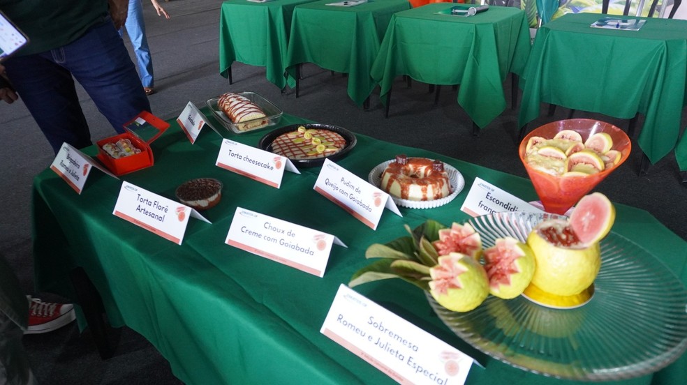 Concurso de Receitas com Goiaba na Feira da Goiaba, em Brazlândia, no DF — Foto: Agência Brasília/Reprodução