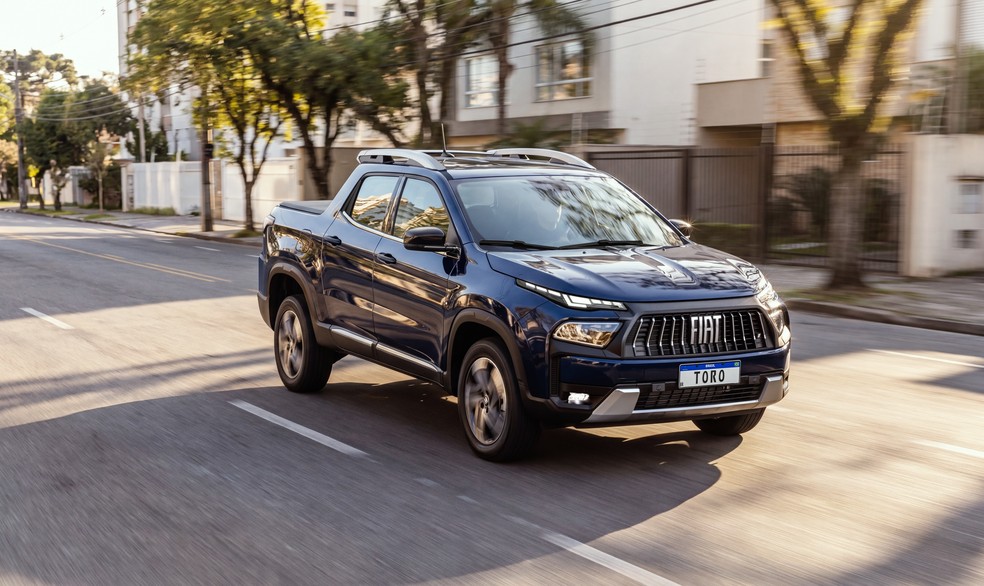 Fiat Toro Volcano MHEV — Foto: divulgação/Fiat