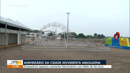 Empresários esperam aumentar faturamento durante aniversário de Araguaína